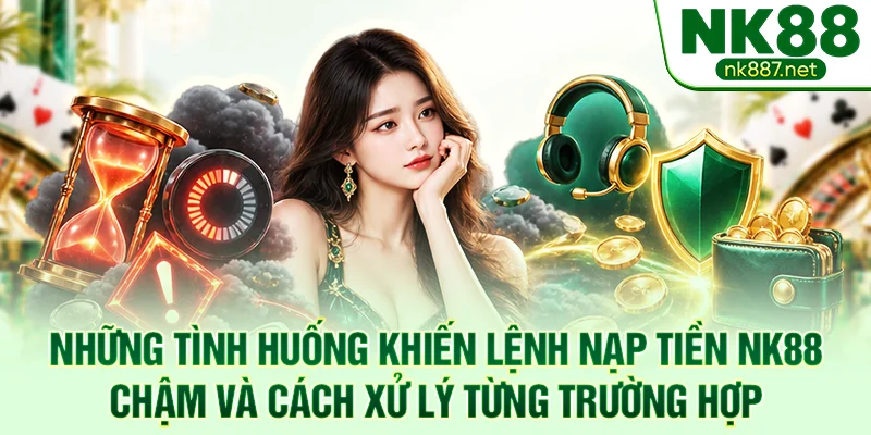 Những tình huống khiến lệnh nạp tiền NK88 chậm và cách xử lý từng trường hợp
